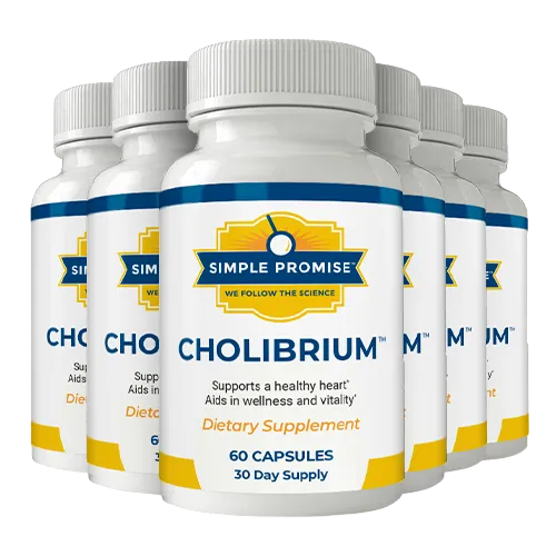 Cholibrium 6 bottles best value — 180 day cholibrium official supply